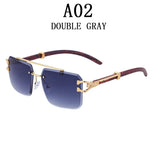 Wood Grain Mens Sunglasses