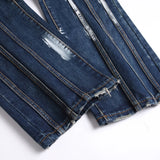 Spliced Denim Jeans