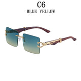 Wood Grain Mens Sunglasses