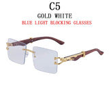 Wood Grain Mens Sunglasses
