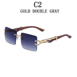 Wood Grain Mens Sunglasses