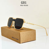 Gold Tint Mens Sunglasses