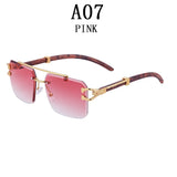 Wood Grain Mens Sunglasses