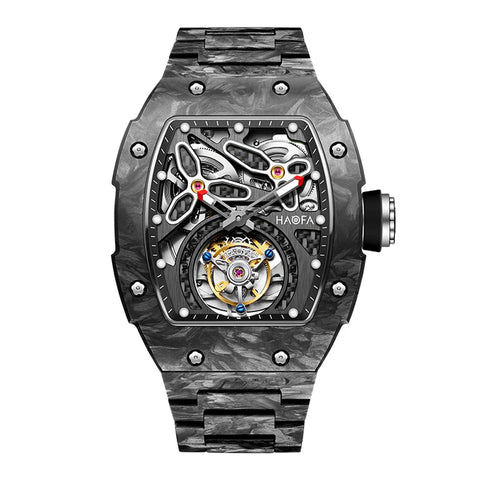 Full Carbon Fiber Tourbillon Watch