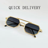 Gold Star Men Sunglasses