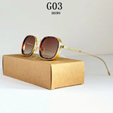 Vintage Square Mens Sunglasses