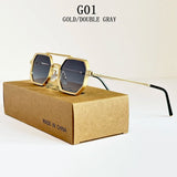 Gold Star Men Sunglasses