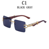 Wood Grain Mens Sunglasses
