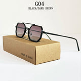 Gold Star Men Sunglasses