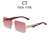 Wood Grain Mens Sunglasses