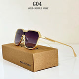 Gold Tint Mens Sunglasses