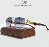 Wood Grain Mens Sunglasses