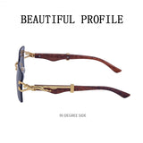 Wood Grain Mens Sunglasses