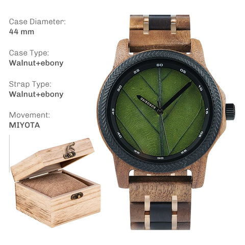 Wood Leaf Watch