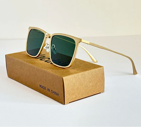 Golden Mens Sunglasses