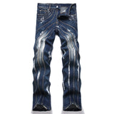 Spliced Denim Jeans