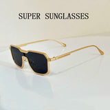 Gold Tint Mens Sunglasses