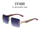 Wood Grain Mens Sunglasses